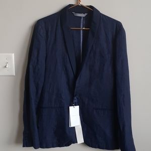 Zara Mens Linen Blazer